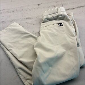 Under Armour Boys YXS JTP/ J-ECH    Light Tan Chinos